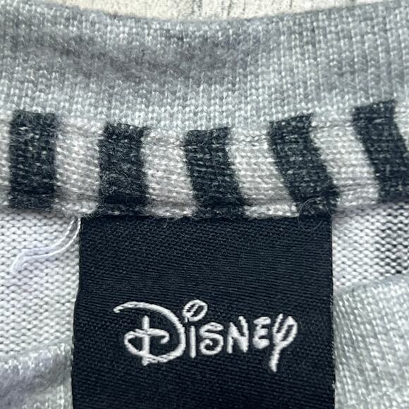 Disney Mickey Mouse Grey‎ & Black Polka Dot Sleep Top- Womens XS - Picture 5 of 7